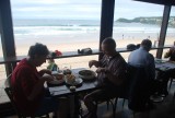 Lunch bij Manly beach