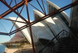 Deel Opera house vanuit binnen genomen