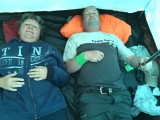 In onze recidentie (zonder slaapmat) op een kei"zachte" ondergrond