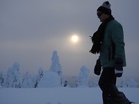 Sneeuwschoen wandelen