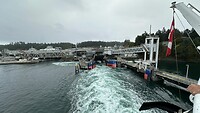 Vertrek van Vancouver Island