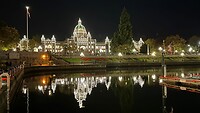 Victoria bij nacht