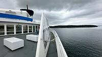 Op de ferry van Vancouver Island naar Vancouver