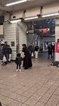 Bij de metro