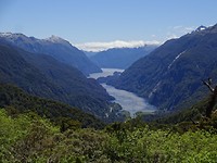 Uitzicht op Doubtful Sound