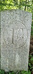 Franse kant grenssteen