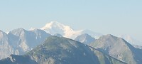 Mont Blanc komt steeds dichterbij...