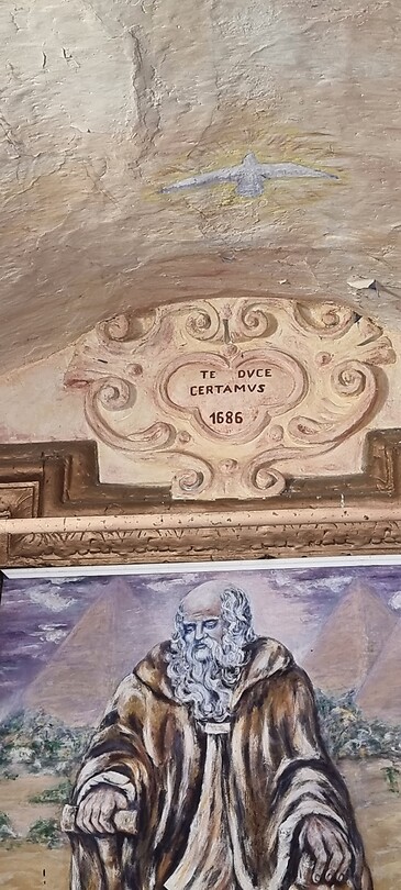 Kapel uit 1686....