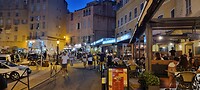 Bastia bij avond...