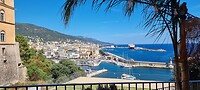 Zicht op Bastia