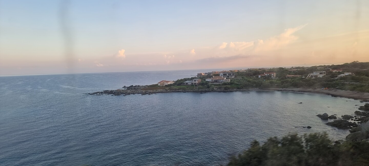 Vanuit de trein...