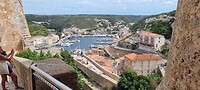 Bonifacio vanaf de citadel