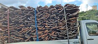 Een lading schors