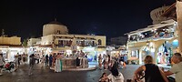 Rhodos bij avond....