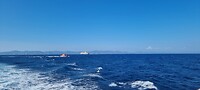 Op zee ....