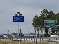 Bovenaan, de eerste Spaanse plaatsnaam...