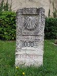 1000 km van Santiago de Compostelle