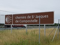 Langs de A63....