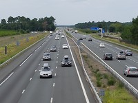 Laatste keer over de tolweg naar Spanje