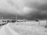Dreigende wolken..