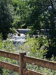 Waterval in de rivier