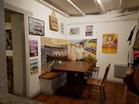 Het muziekcafé...