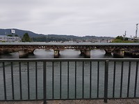 De rivier...