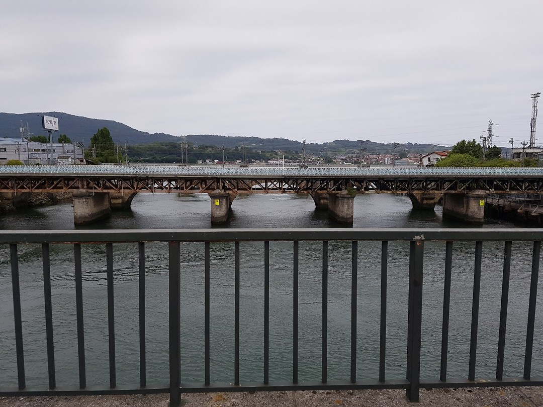 De rivier...