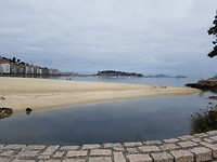 Strand van Baiona...