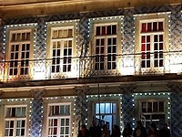 Verlichte gevels....