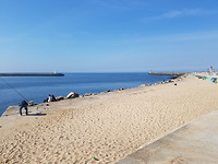 Hier stroomt de Douro in de oceaan