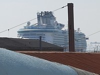 Alweer een cruiseschip...