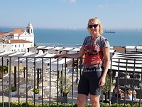 Hetty in Lissabon....