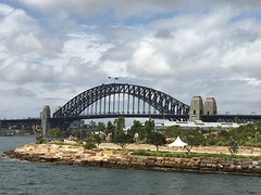 Brug vanaf Barangaroo waar wij waren op NYE
