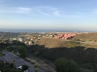 Uitzicht vanaf balkon