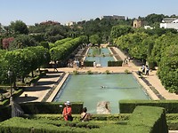 buitentuinen van Alcazar