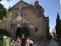 Nog een kerk ( van de vele) in Granada