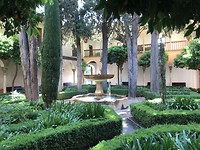 Binnen patio