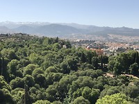 Uitzicht vanaf Alhambra