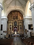 Kijkje in de kerk van het Alhambra