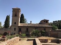 Uitzicht op Isgelesia de Sancta Maria