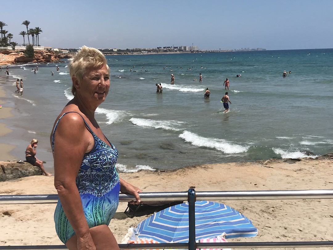 Ons strandje bij La zenia