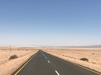 Onderweg van Fish River naar Klein Aus Vista