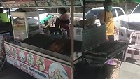 Straatfood impressie bij het strand