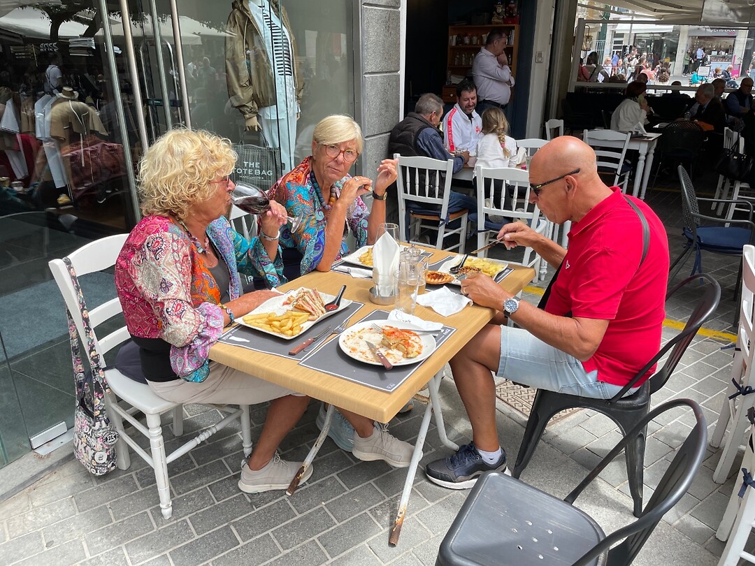 Laatste lunch samen