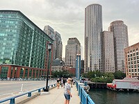 Skyline Boston downtown