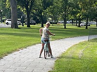 Op de fiets door Washington