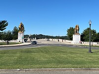 Toegang tot de Arlington Memorial Bridge