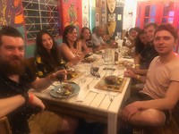 Na de Ciudad Perdida eten met de groep