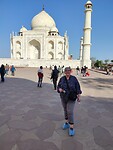Selfie Taj Mahal